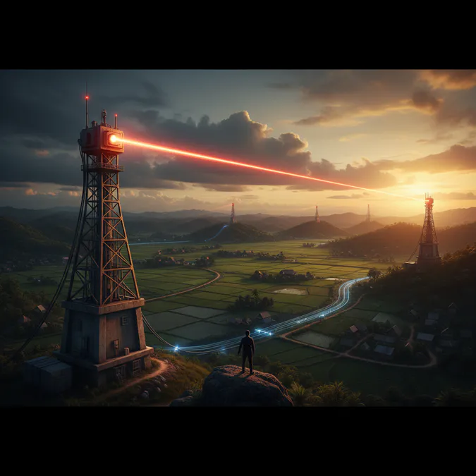 Deployment Details of Air Laser Internet - 10 Essential Insights on Air Laser Internet: Google and PLDT in Talim Island