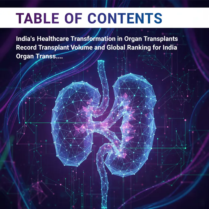 Table of Contents - India Organ Transplants: The Essential Guide to Global Leadership & 18,900 Annual Procedures