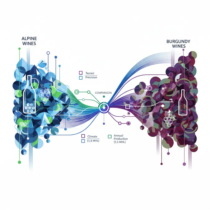 Comparison of Alpine and Burgundy Wines - Discover Alpine Wines: A Fresh Alternative to Burgundy